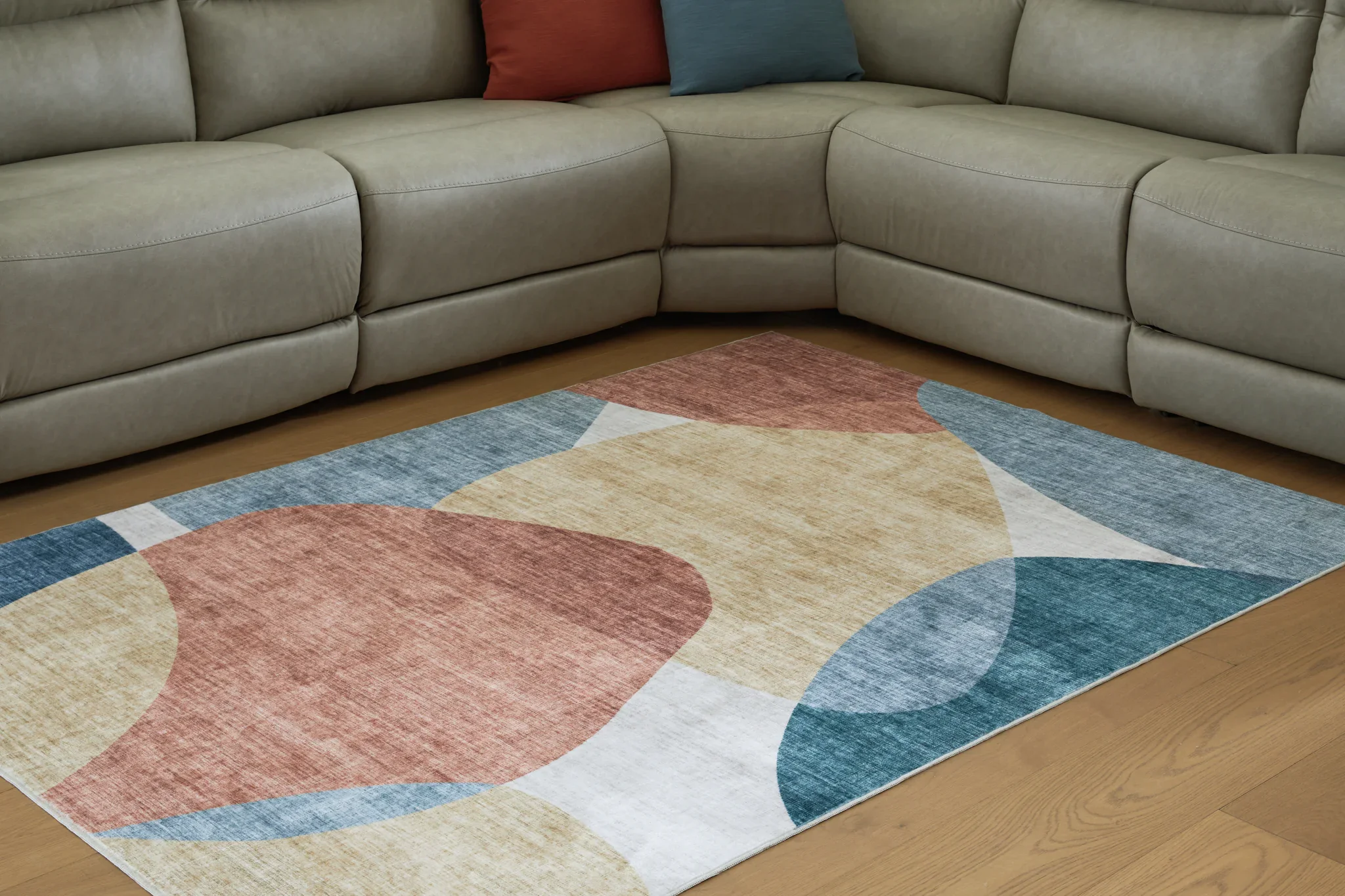Chanleigh - Multi - Washable Large Rug - 8' x 10' - Image 2