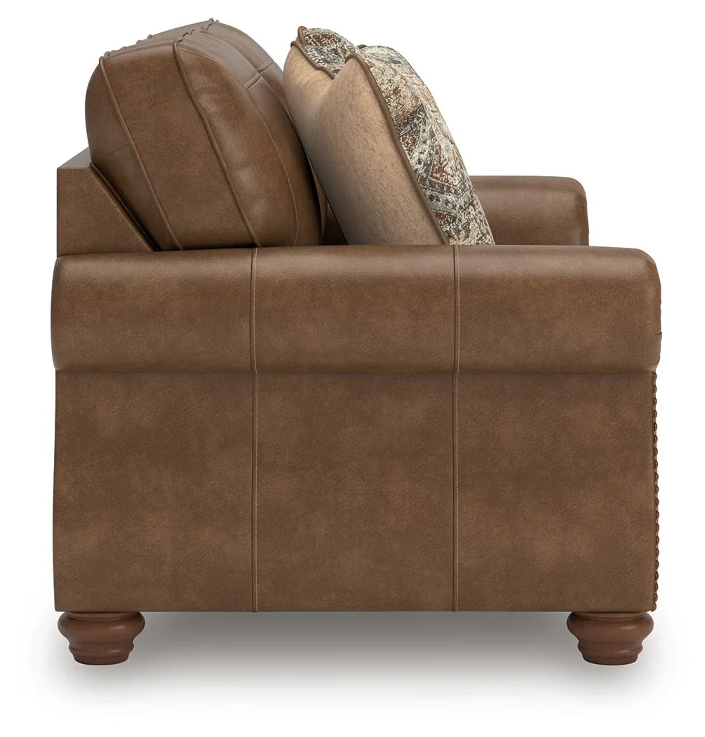 Chasemore - Earth - Loveseat - Image 6