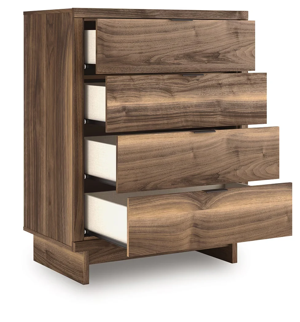 Chirason - Brown - Four Drawer Chest - Image 7