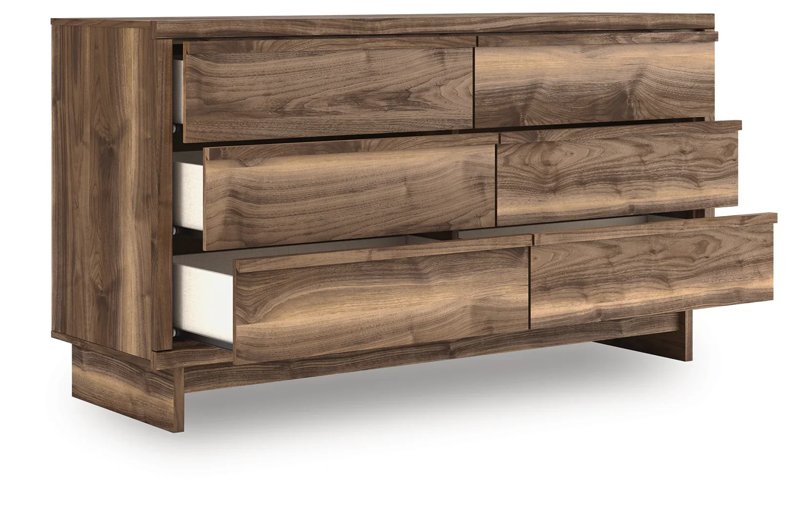 Chirason - Brown - Six Drawer Dresser - Image 4