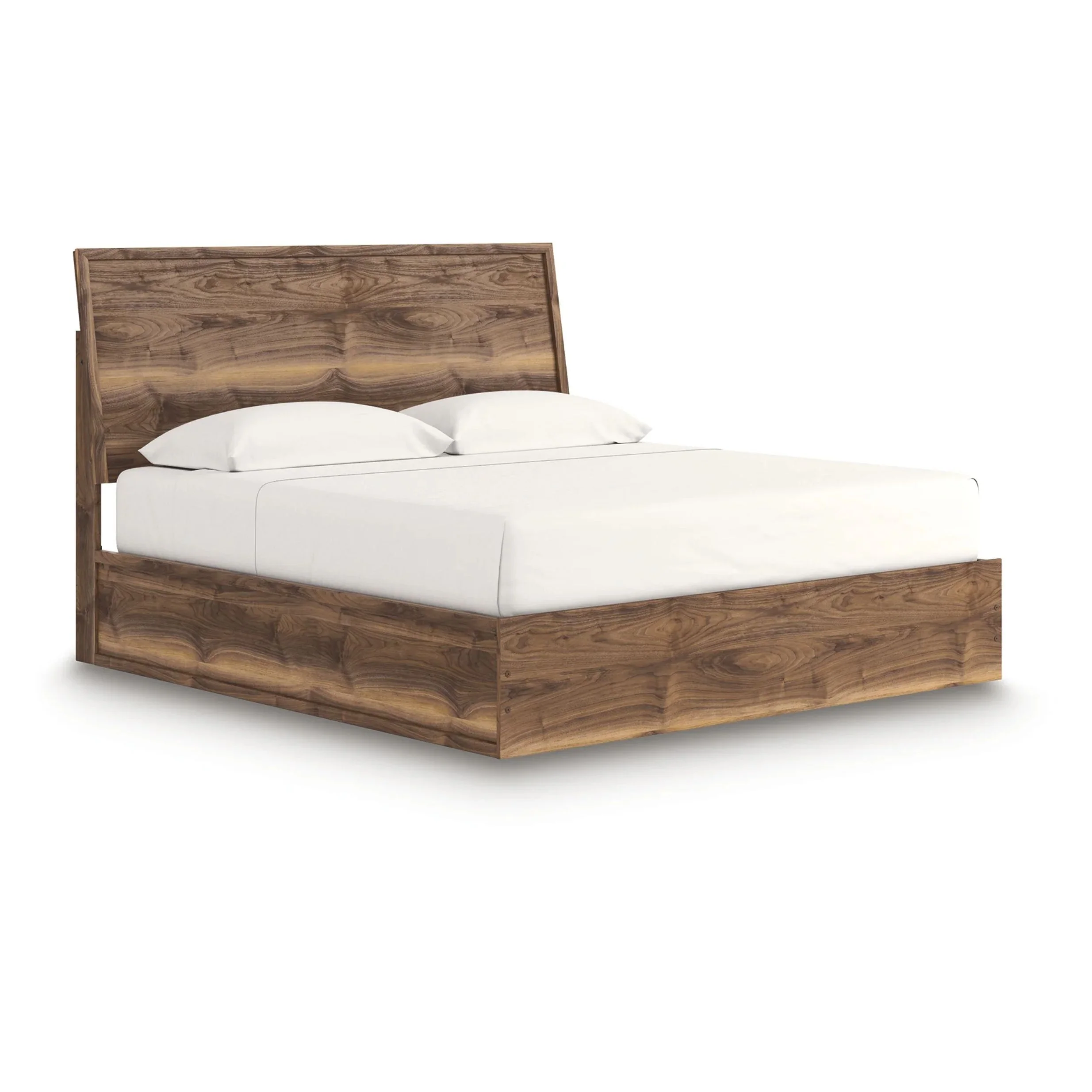 Chirason - King Panel Bed - Brown