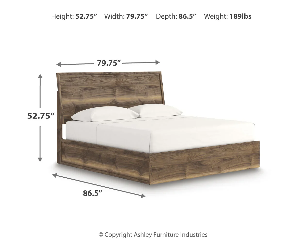 Chirason - King Panel Bed - Brown - Image 8