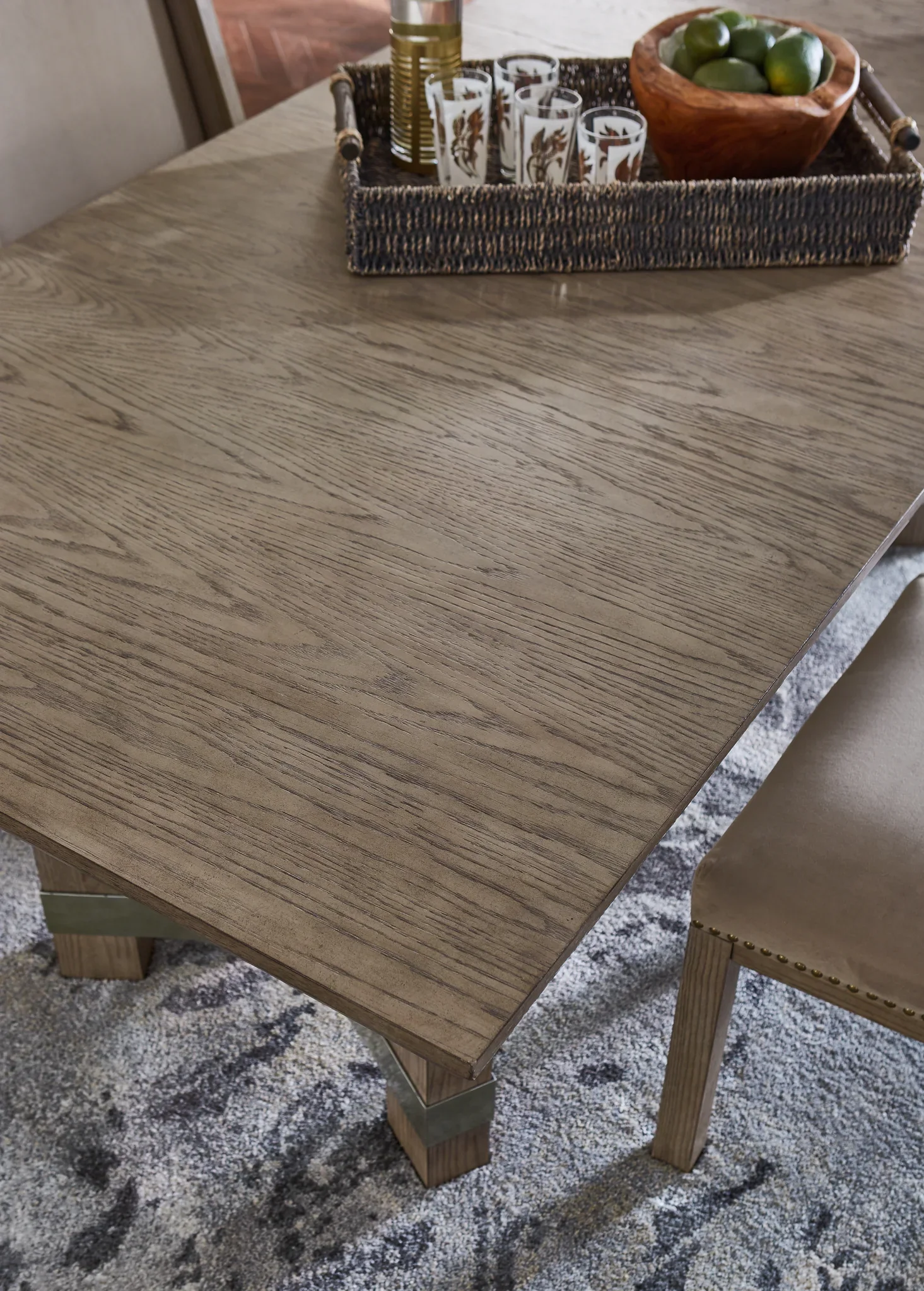 Chrestner - Gray - Rectangular Dining Room Table - Image 6