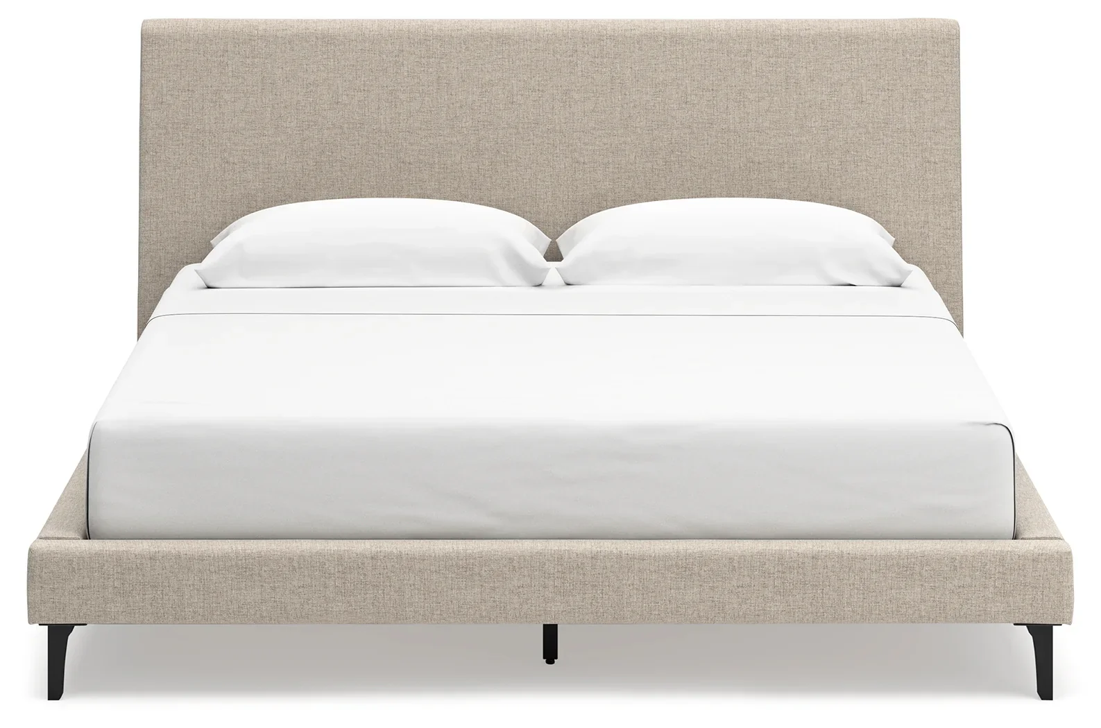 Cielden - Soft Gray - King Upholstered Bed With Roll Slats - Image 5