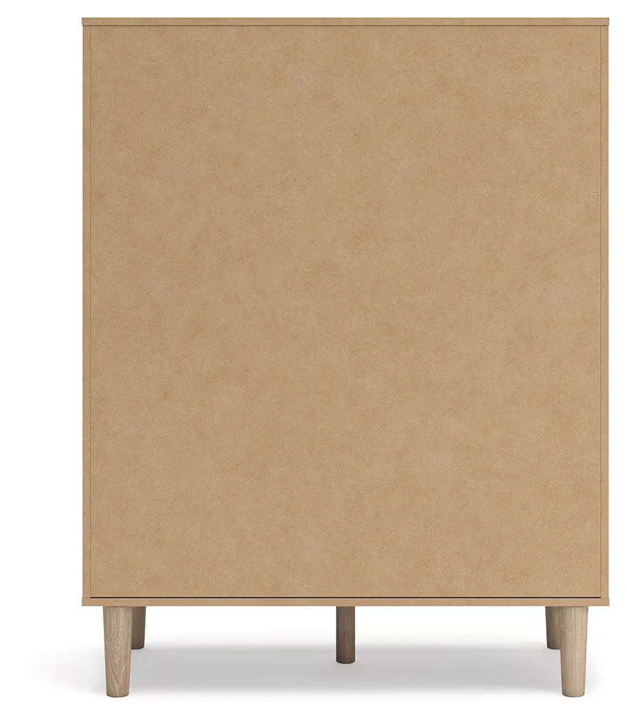 Cielden - Two-tone - Five Drawer Wide Chest - Image 6