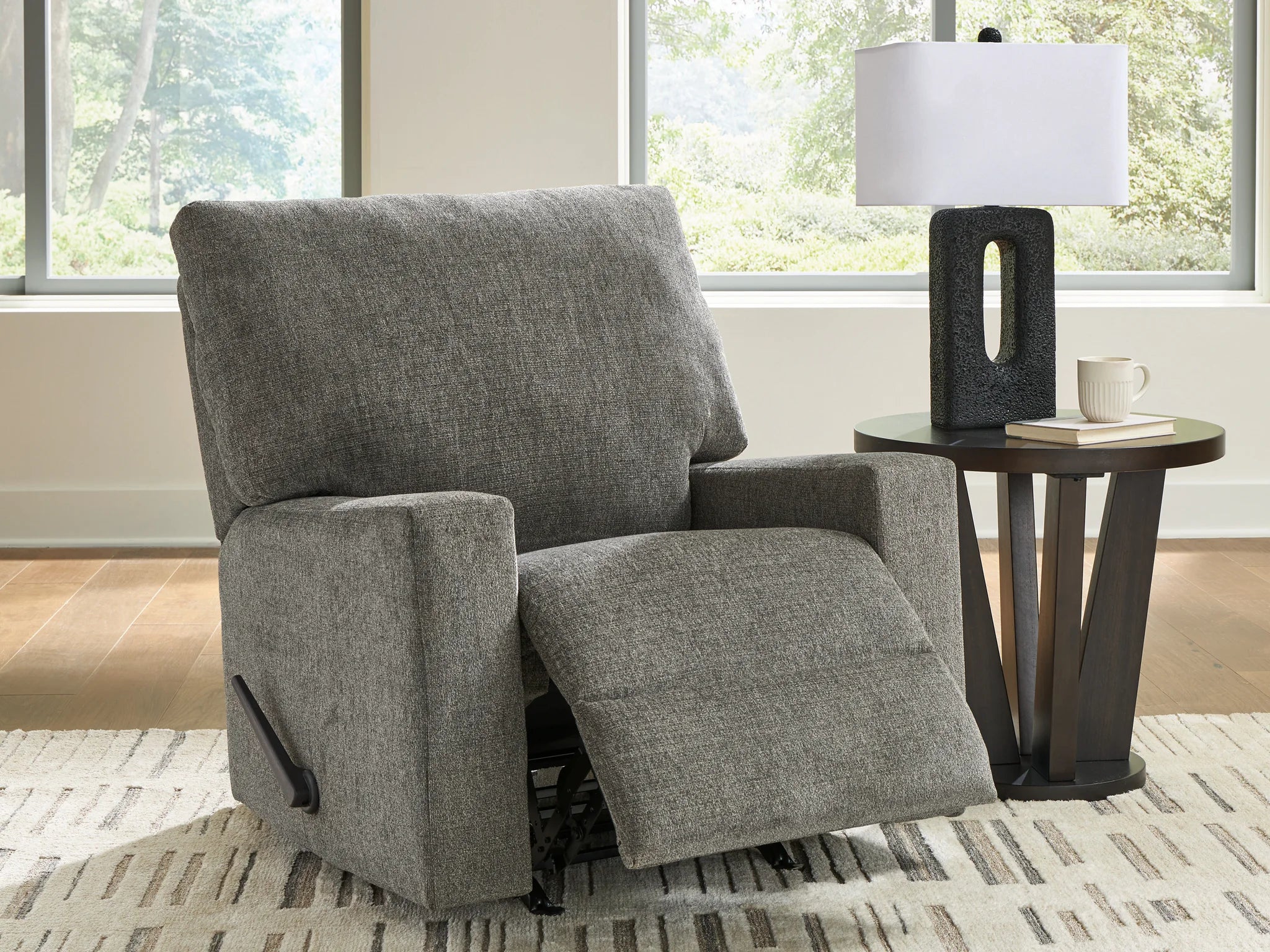 Clarington - Rocker Recliner - Greystone - Image 5