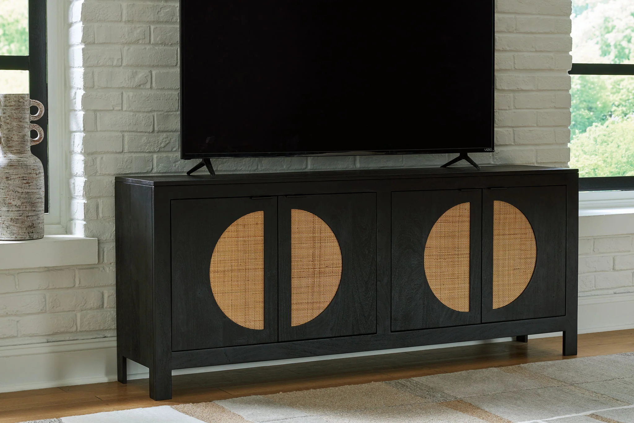 Cliffiings - Black / Natural - Accent Cabinet - Image 5