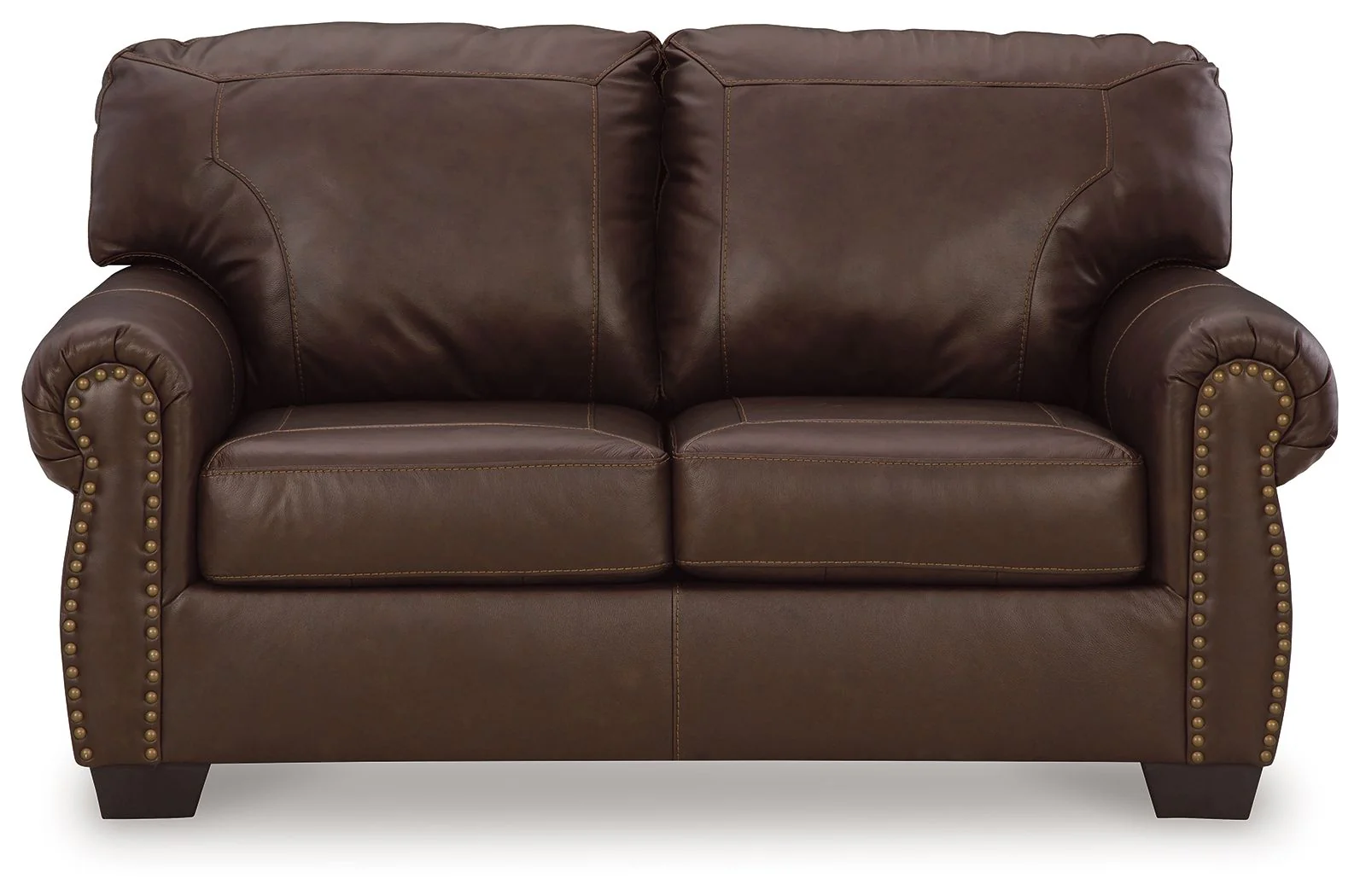 Colleton - Dark Brown - Loveseat - Image 3