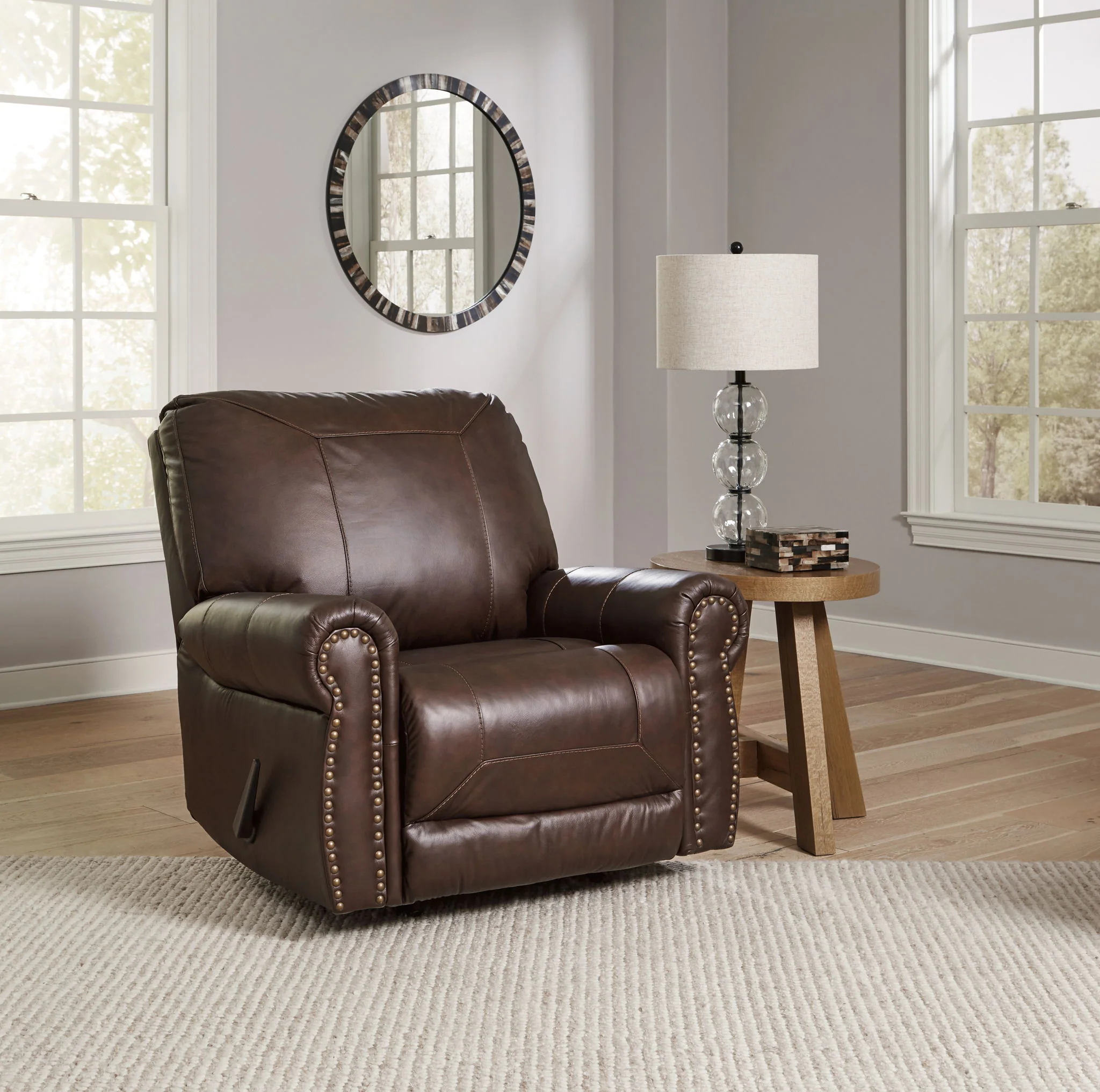 Colleton - Dark Brown - Rocker Recliner - Image 8