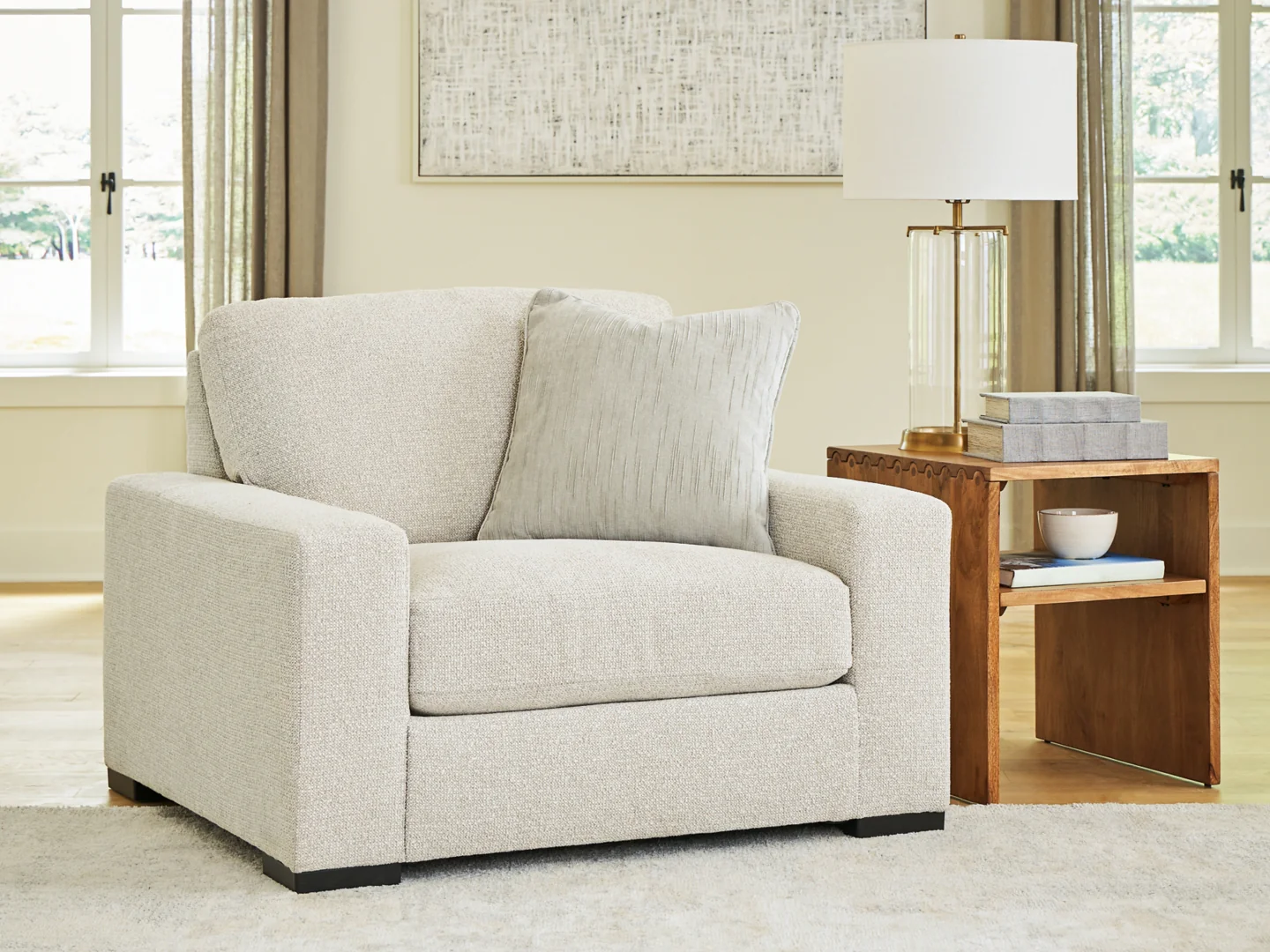 Conlee-Pike - Chair And A Half - Linen - Image 2