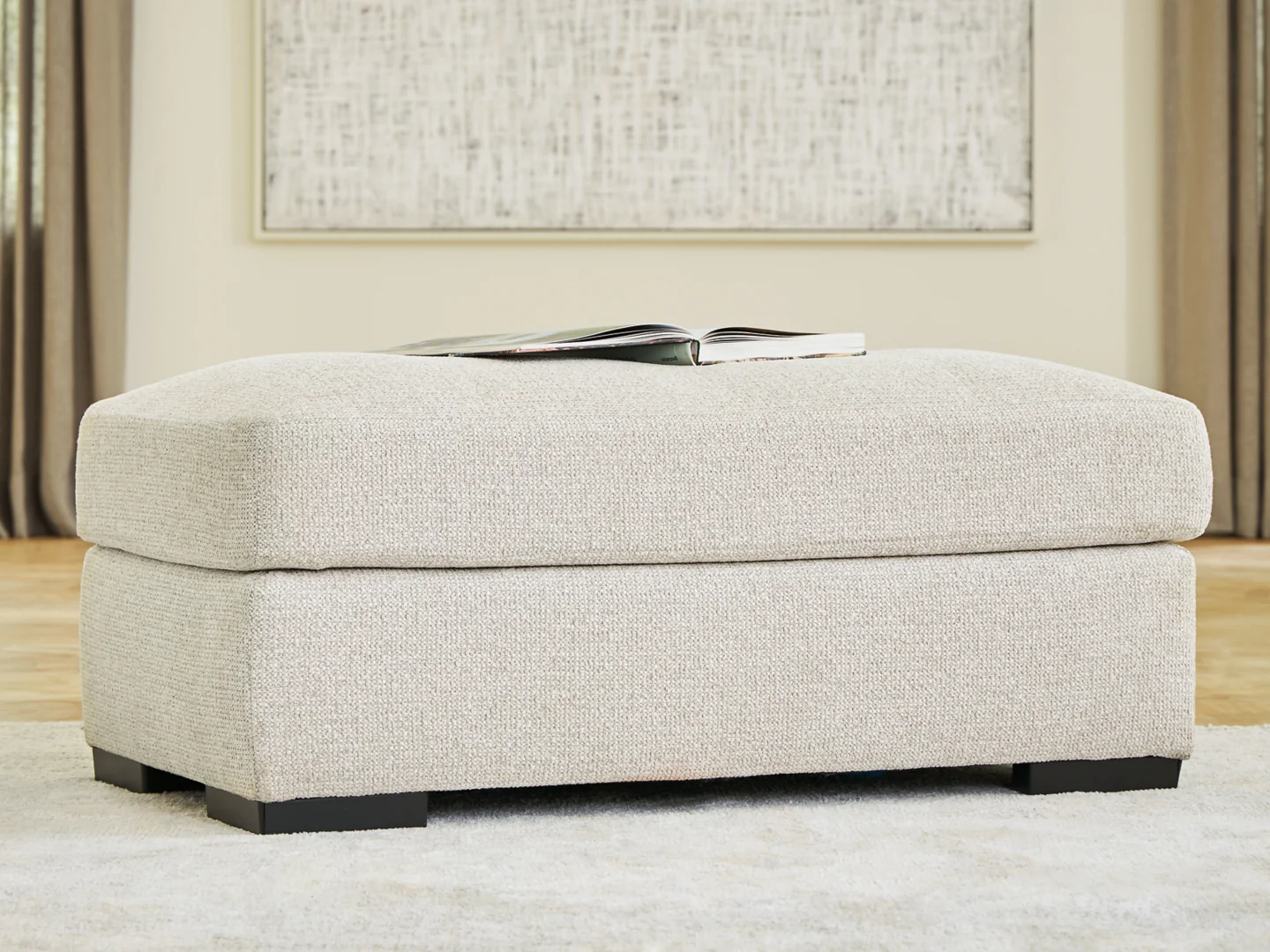 Conlee-Pike - Ottoman - Linen - Image 2