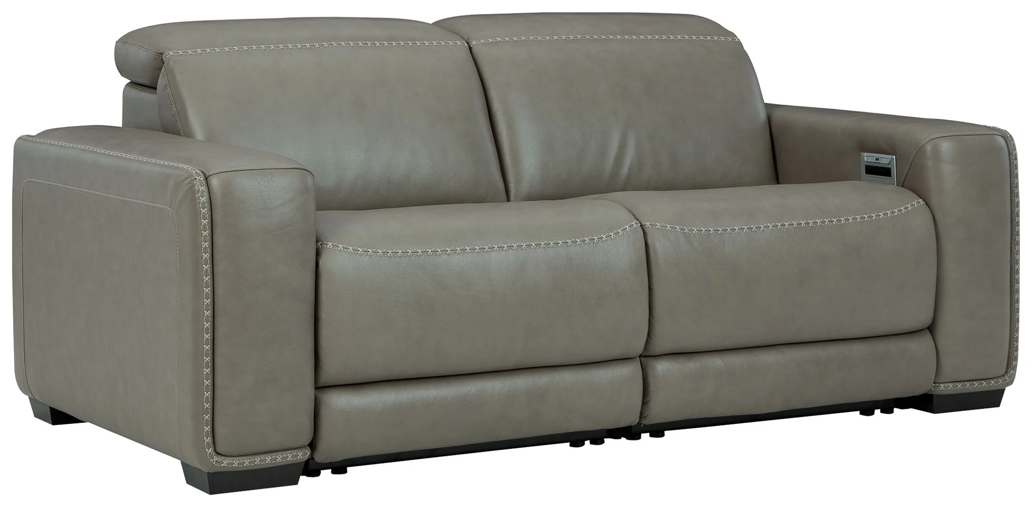 Correze - Gray - 2-Piece Power Reclining Sectional - Image 3