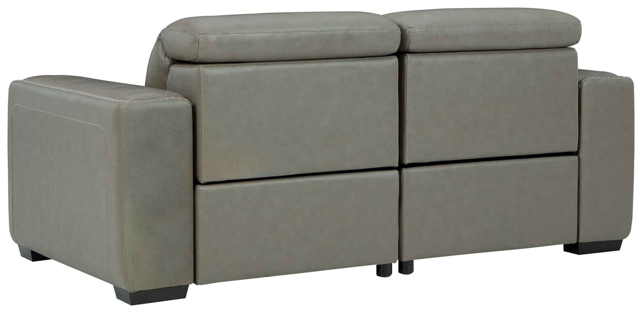 Correze - Gray - 2-Piece Power Reclining Sectional - Image 4