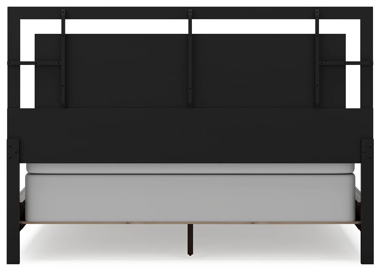 Covetown - Dark Brown - California King Panel Bed - Image 6