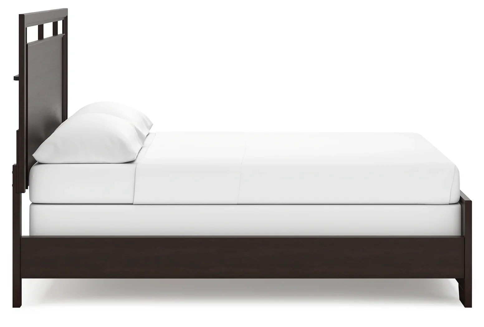 Covetown - Dark Brown - California King Panel Bed - Image 8