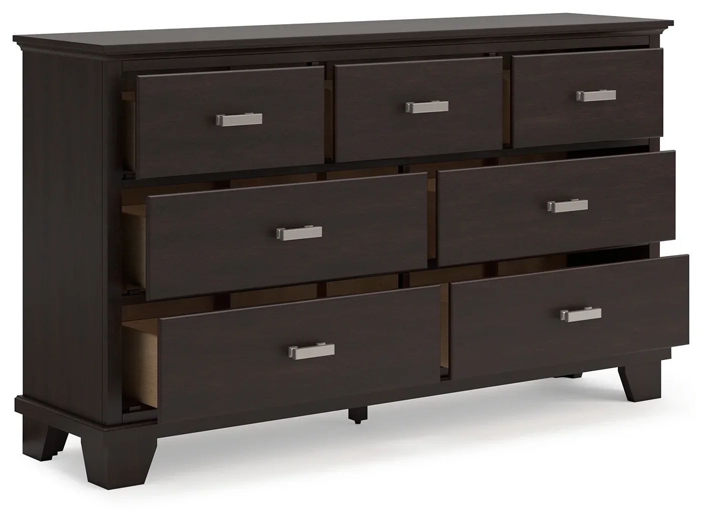 Covetown - Dark Brown - Dresser - Image 4