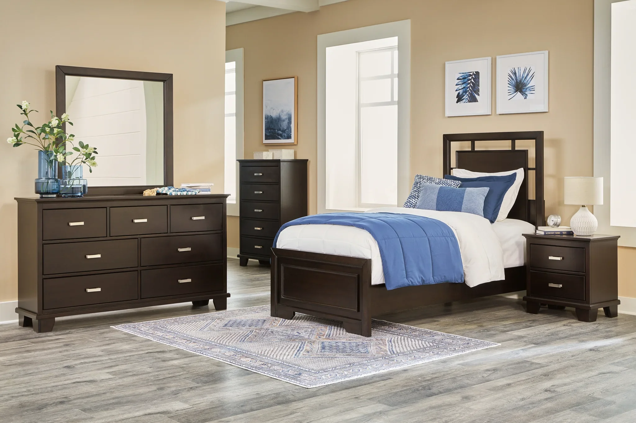 Covetown - Dark Brown - Dresser - Image 9