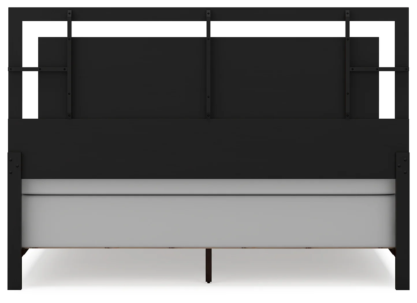 Covetown - Dark Brown - King Panel Bed - Image 6