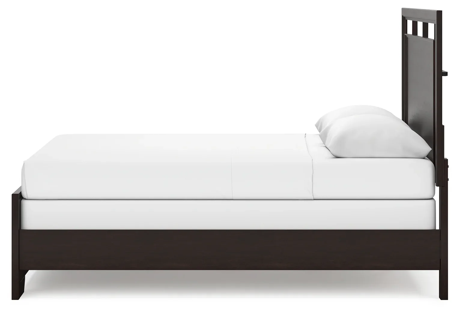 Covetown - Dark Brown - Queen Panel Bed - Image 7