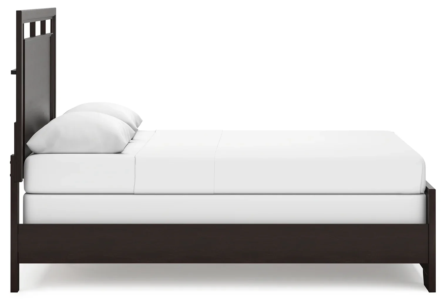 Covetown - Dark Brown - Queen Panel Bed - Image 8