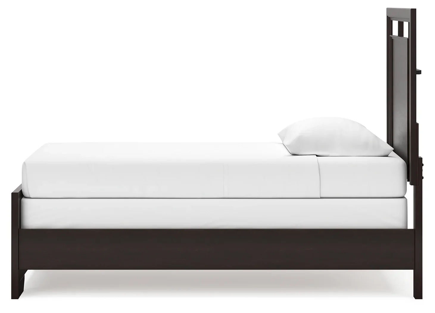 Covetown - Dark Brown - Twin Panel Bed - Image 6