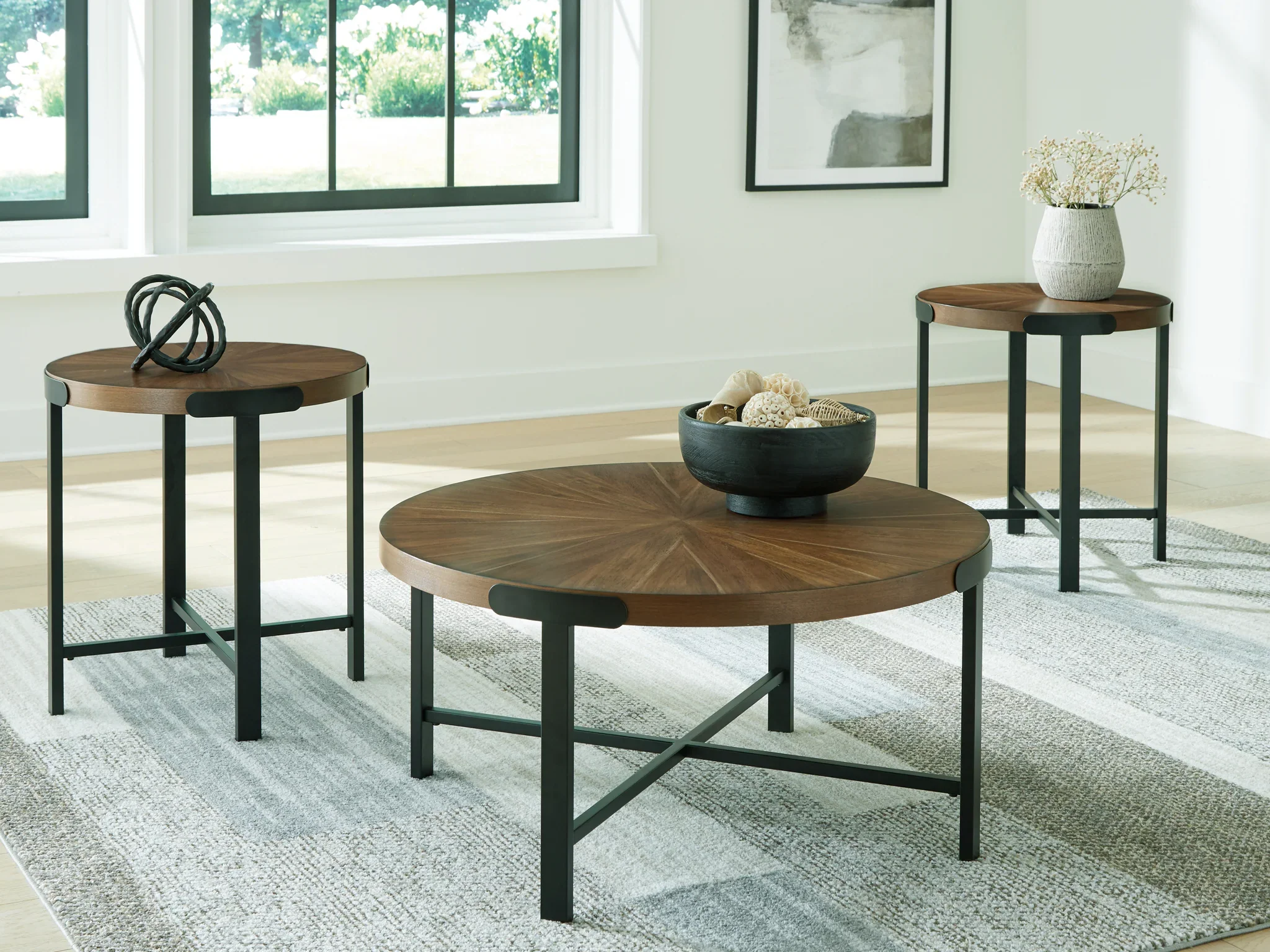 Crosstrail - Brown - Occasional Table Set (Set of 3) - Image 2