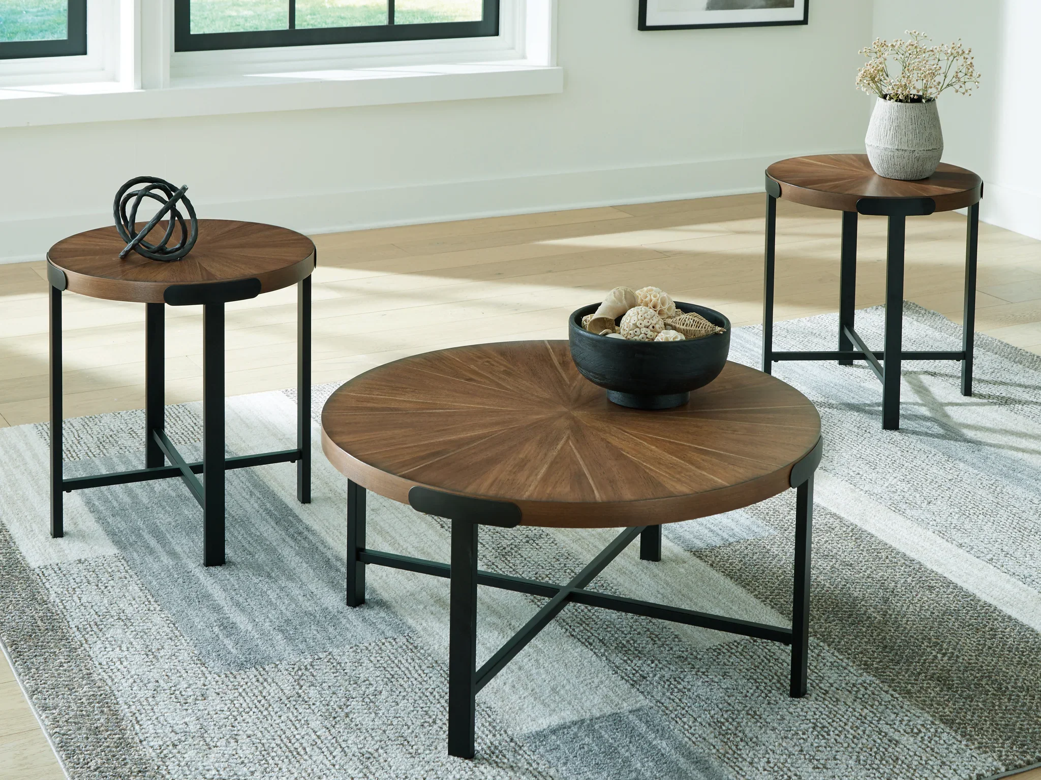 Crosstrail - Brown - Occasional Table Set (Set of 3) - Image 6