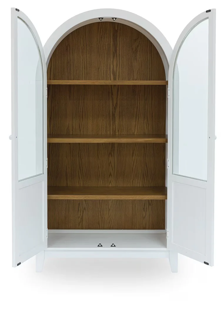 Dagandale - White / Natural - Accent Cabinet - Image 2