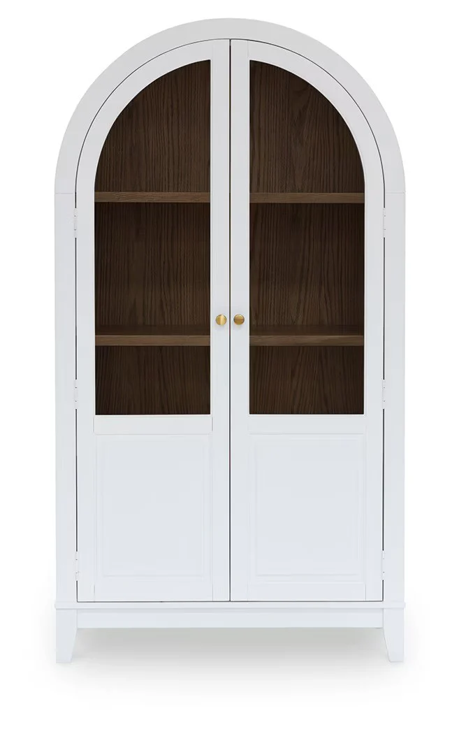 Dagandale - White / Natural - Accent Cabinet - Image 3