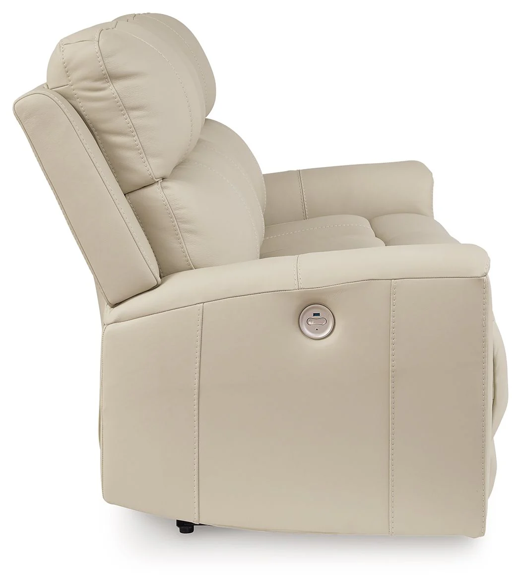 Dahlmoore - Almond - Power Reclining Sofa - Image 4