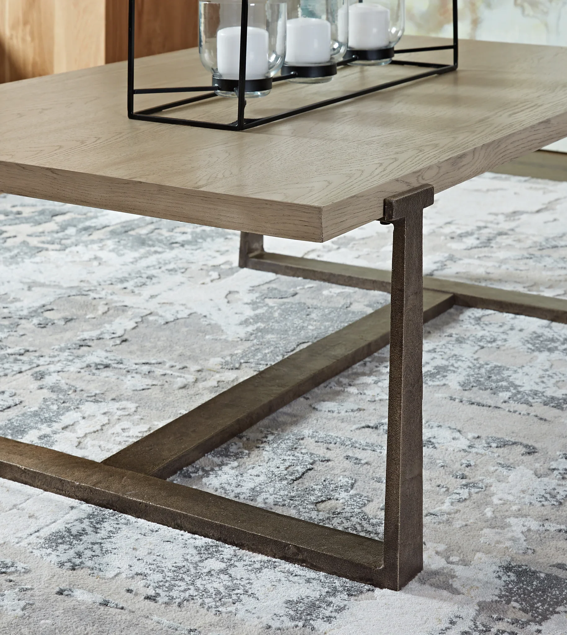 Dalenville - Gray - Rectangular Cocktail Table - Image 6