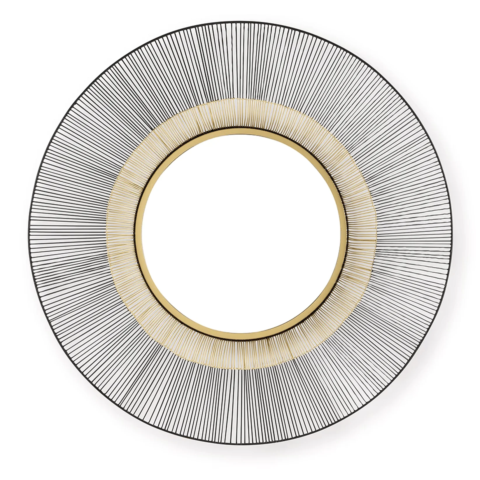 Dallmen - Black / Gold Finish - Accent Mirror