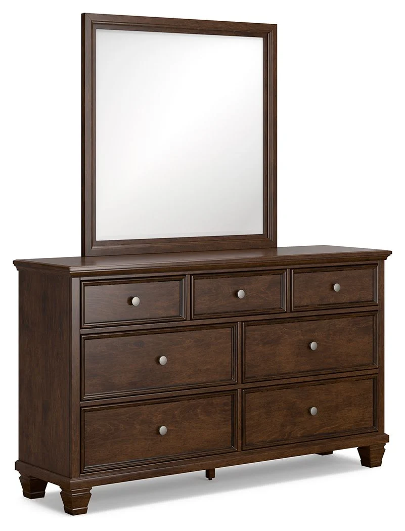 Danabrin - Brown - Dresser And Mirror - Image 3
