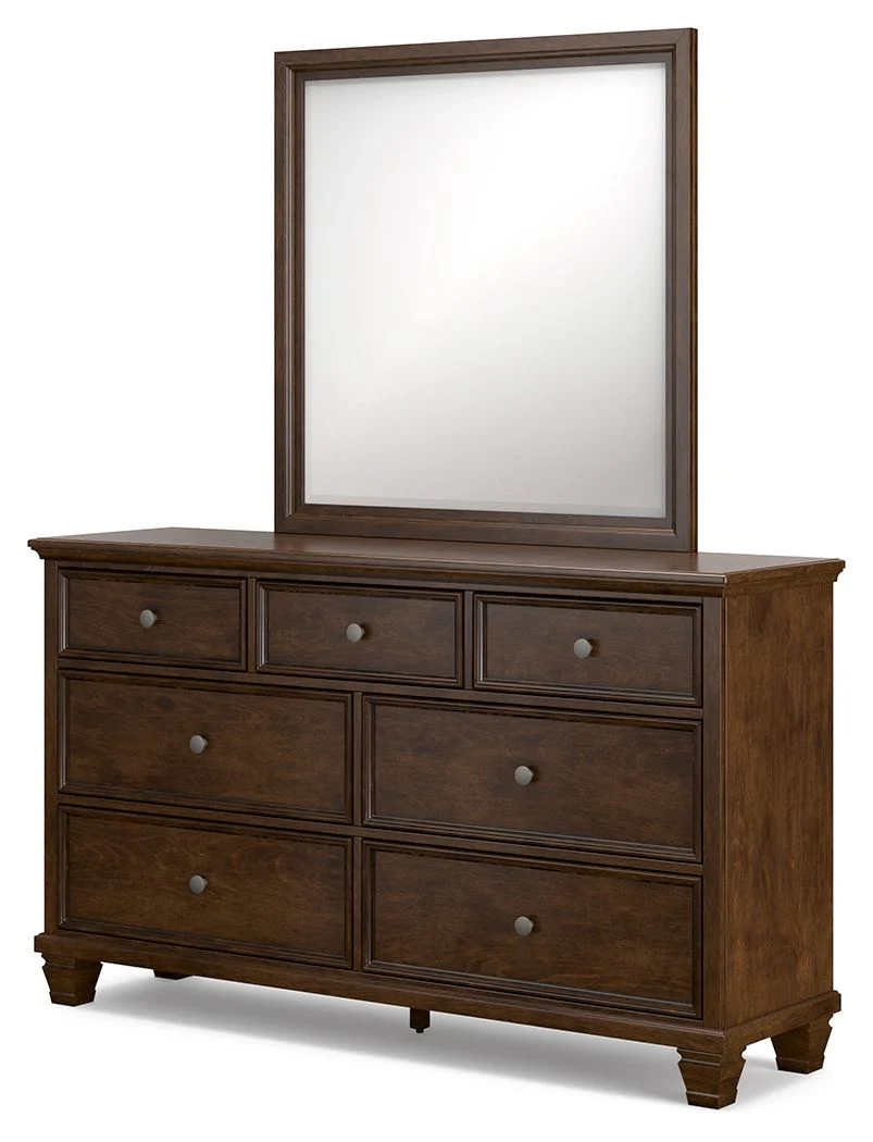 Danabrin - Brown - Dresser And Mirror - Image 4