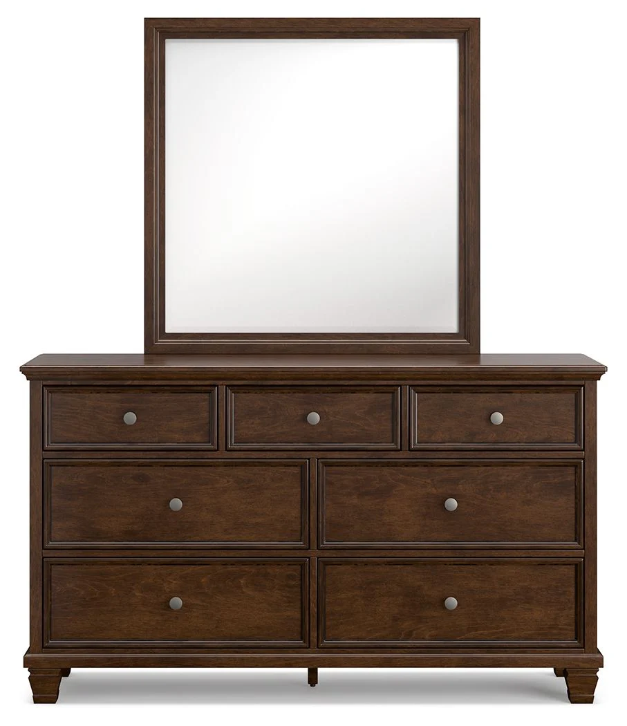 Danabrin - Brown - Dresser And Mirror - Image 5