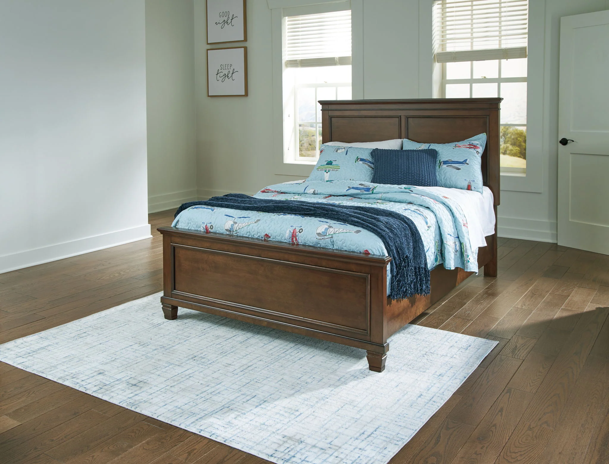 Danabrin - Brown - Full Panel Bed - Image 2
