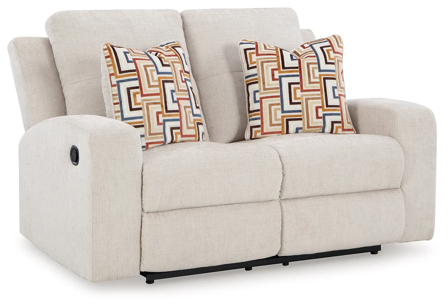 Danum - Stone - 2 Pc. - Reclining Sofa, Reclining Loveseat - Image 6