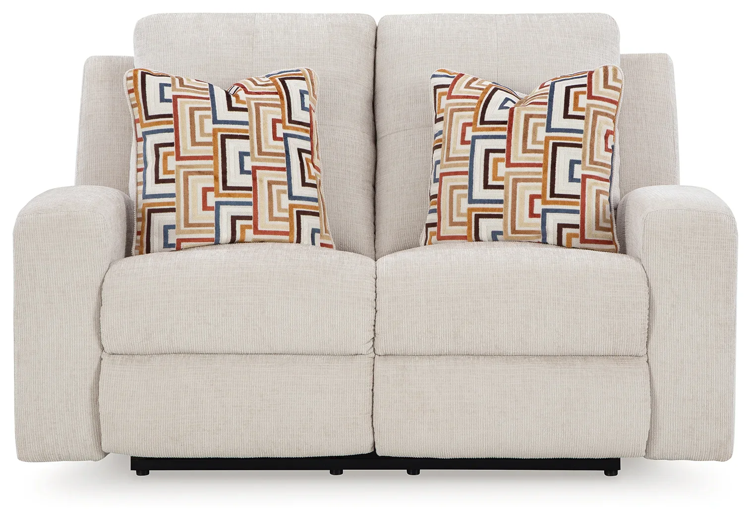 Danum - Stone - 2 Pc. - Reclining Sofa, Reclining Loveseat - Image 8