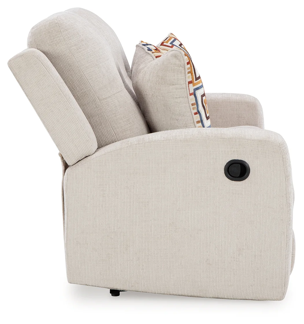 Danum - Stone - 2 Pc. - Reclining Sofa, Reclining Loveseat - Image 9