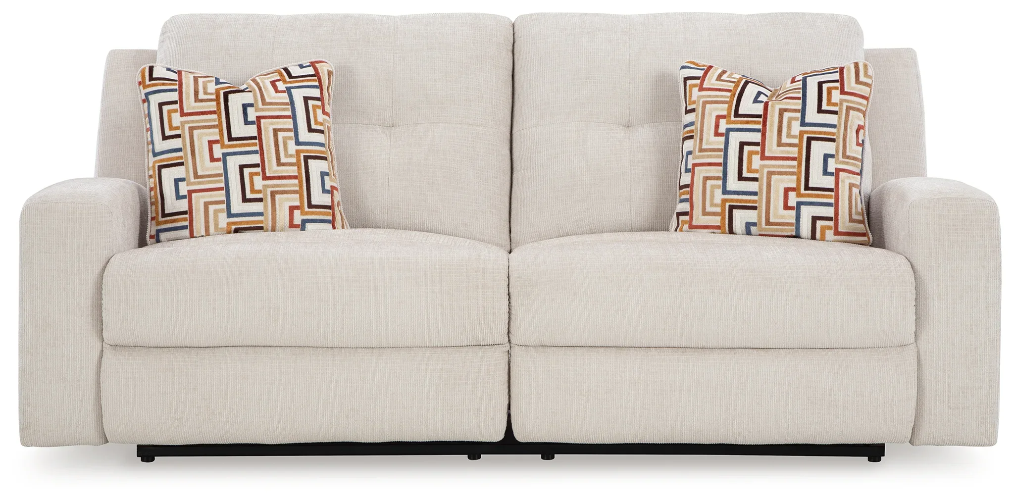 Danum - Stone - 2 Seat Reclining Sofa - Image 4