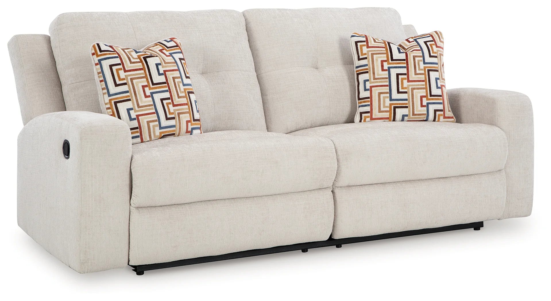 Danum - Stone - 3 Pc. - Reclining Sofa, Reclining Loveseat, Recliner - Image 6
