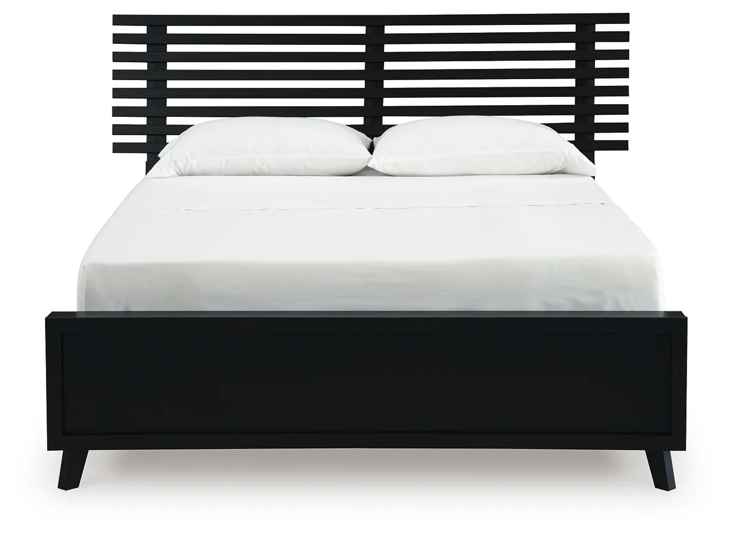 Danziar - Black - Full Slat Panel Bed - Image 4