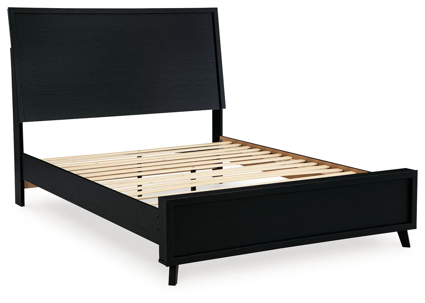 Danziar - Black - Queen Panel Bed - Image 3