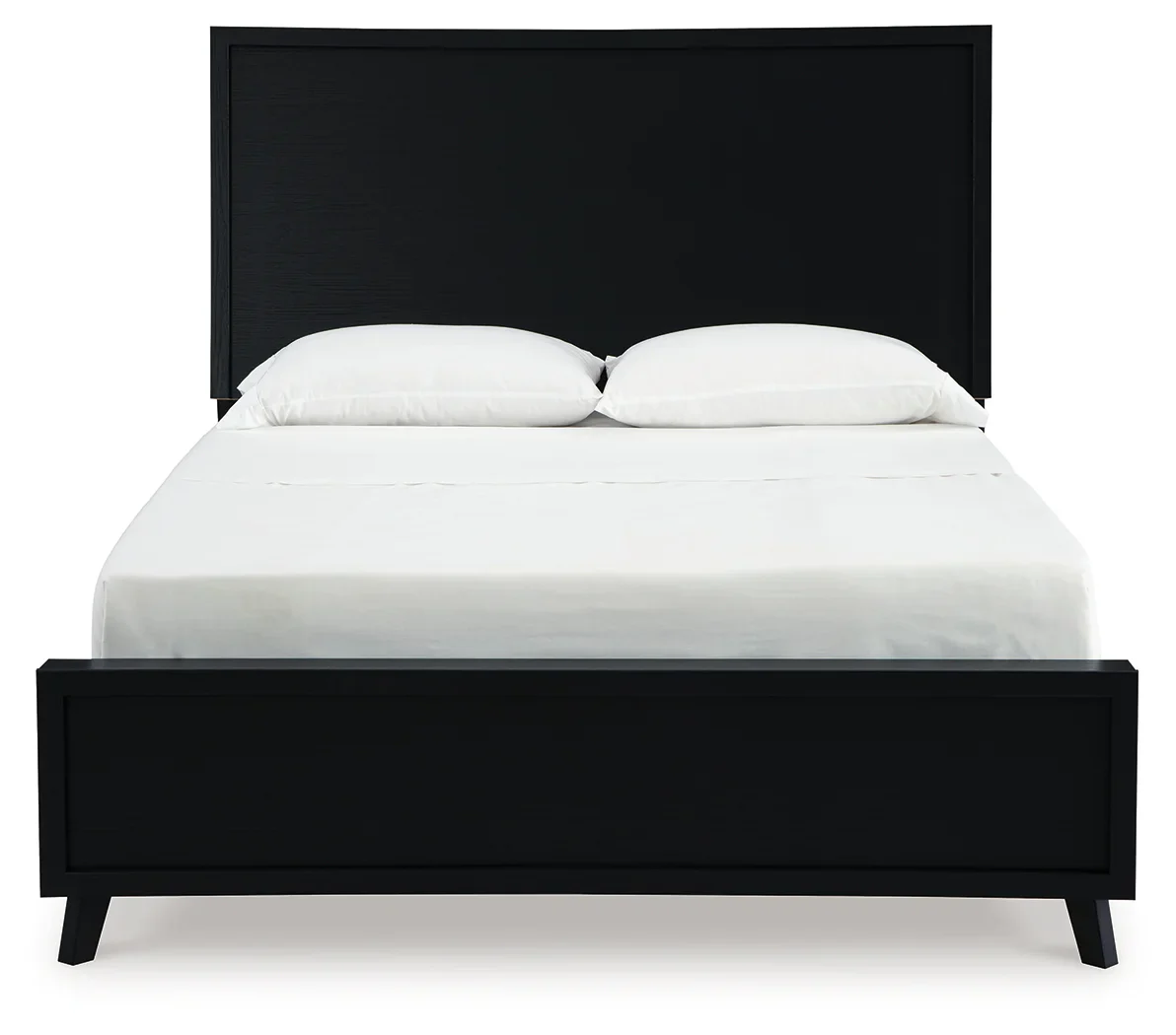 Danziar - Black - Queen Panel Bed - Image 4