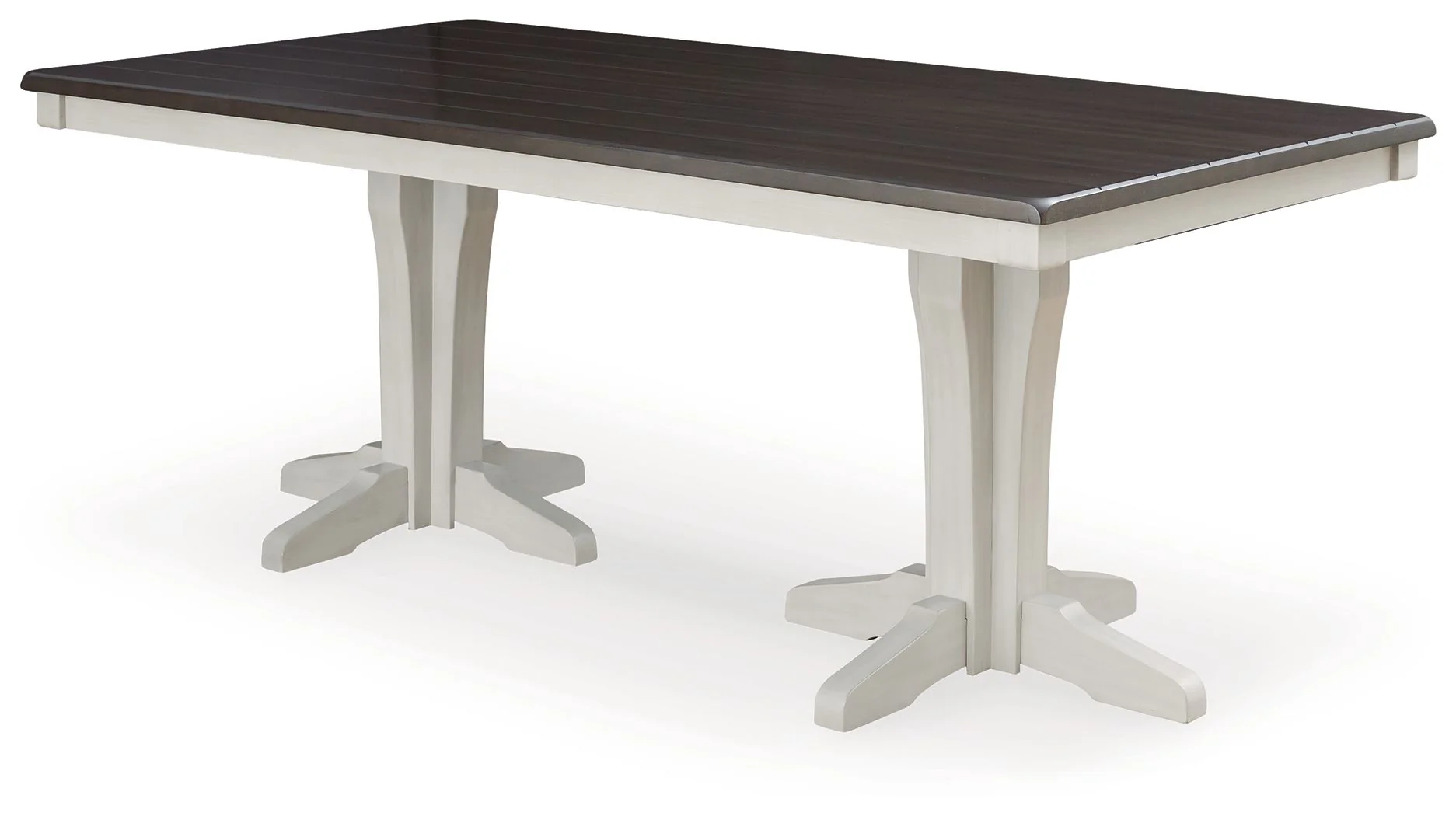 Darborn - Gray / Brown - 8 Pc. - Dining Table, 6 Side Chairs - Image 3