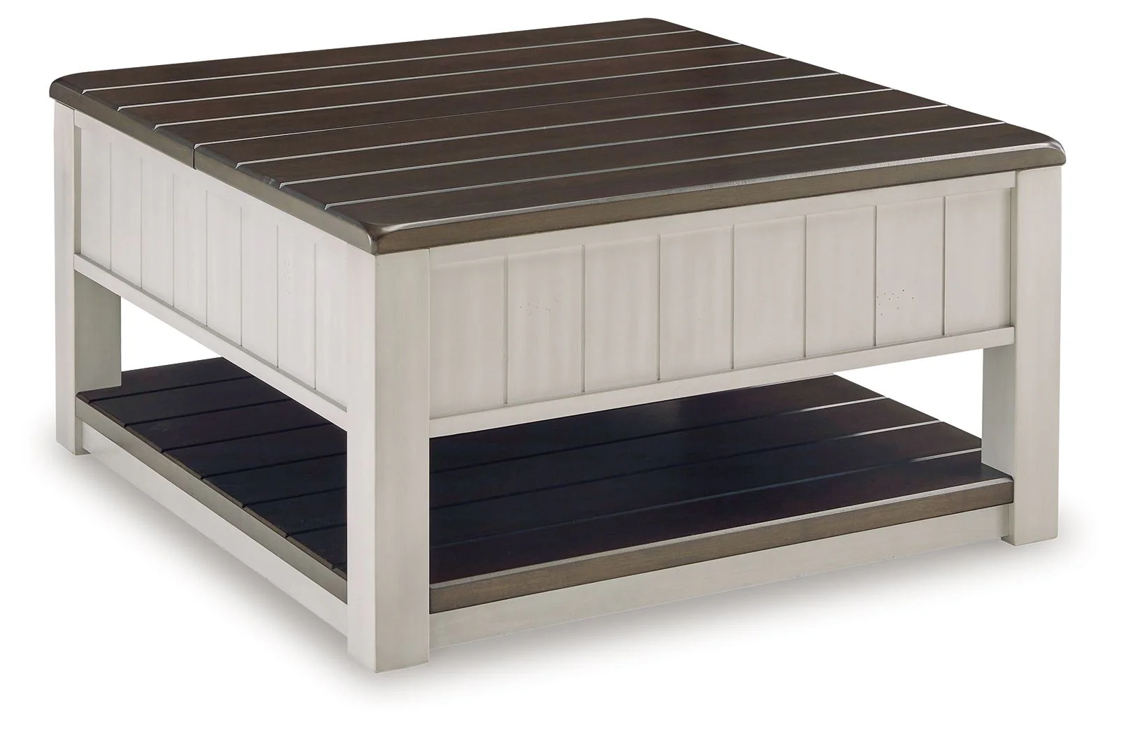 Darborn - Gray / Brown - Lift Top Cocktail Table - Image 4