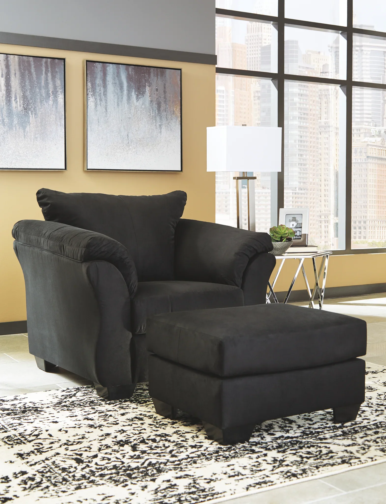 Darcy - Black - Chair - Image 3