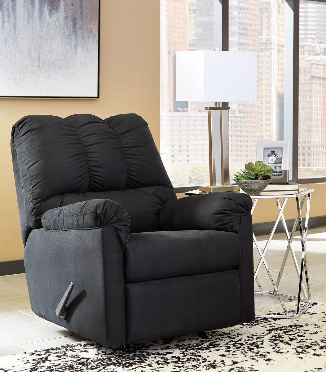 Darcy - Black - Rocker Recliner - Image 2