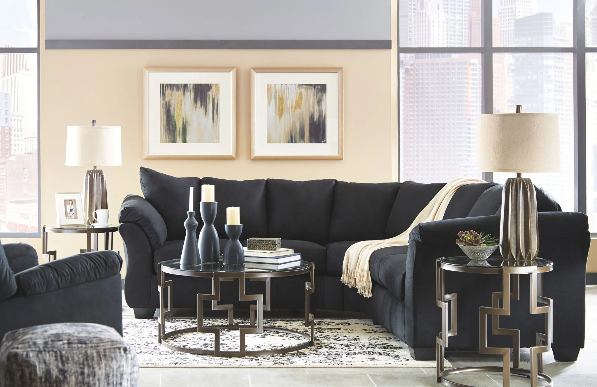 Darcy - Black - Rocker Recliner - Image 3