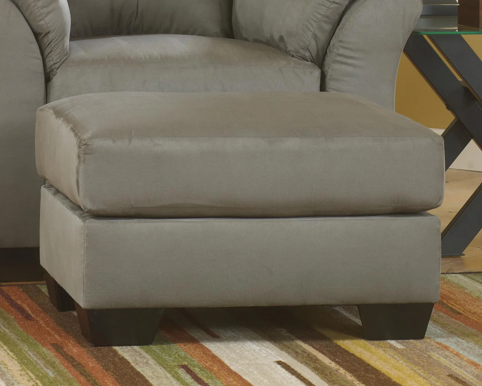 Darcy - Cobblestone - Ottoman - Image 3